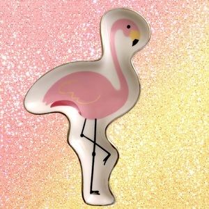 FLAMINGO TRINKET TRAY NWT